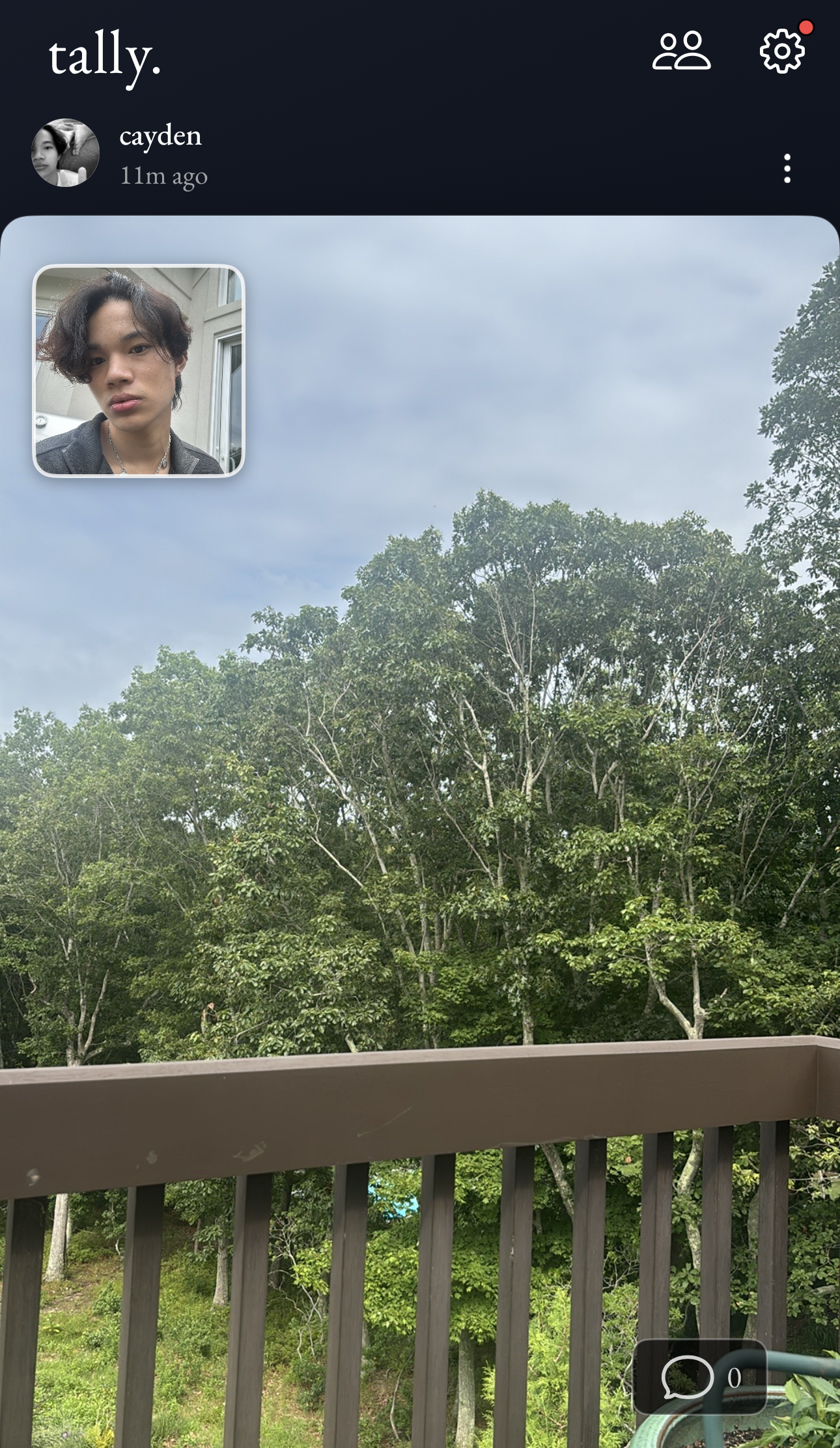 Community feed screen